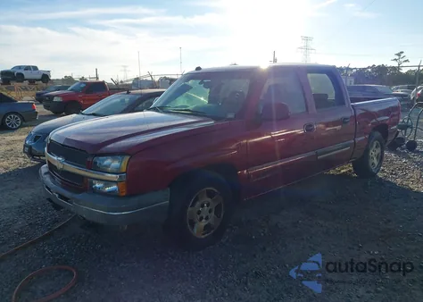 2005 Chevrolet Silverado 1500 Ls from USA, damaged, VIN 2GCEC13T751379485